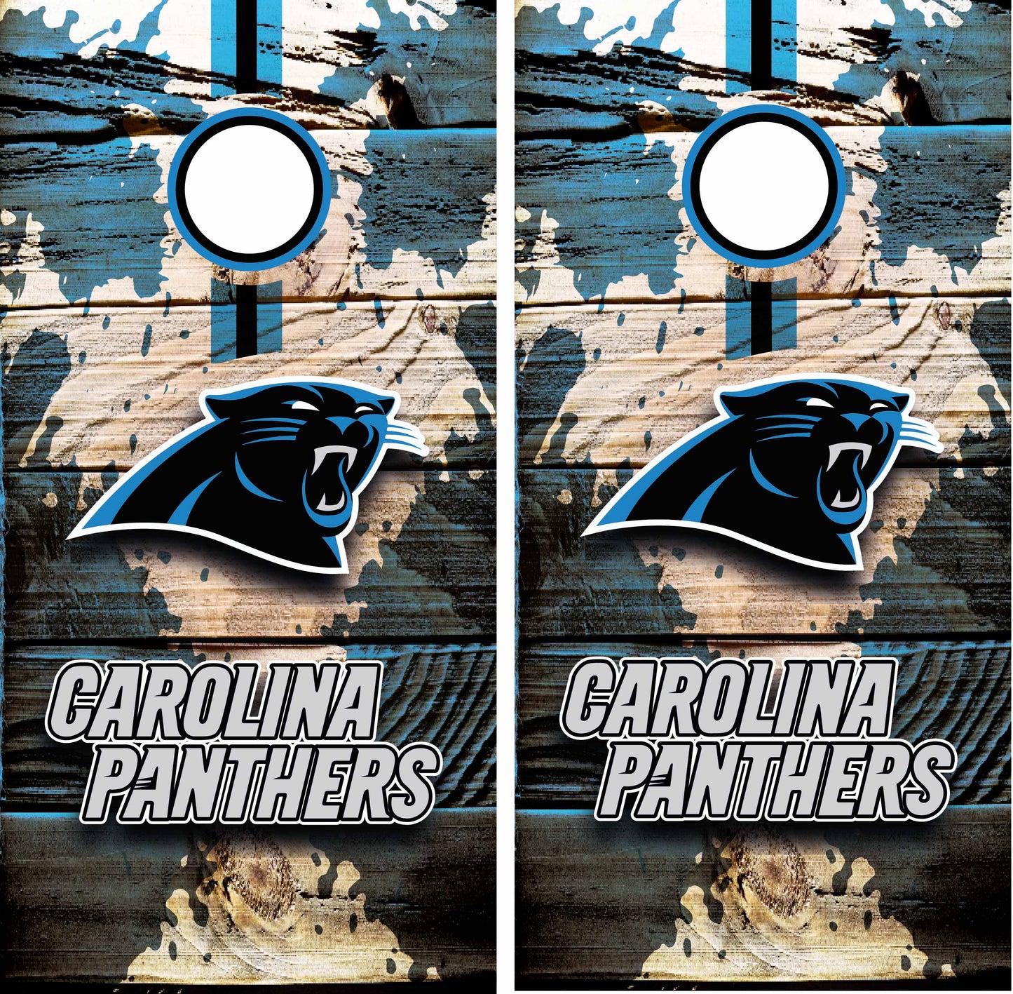 Carolina Panthers Wrap Skin Board Cornhole NFL Sports Vynil Decal Decor
