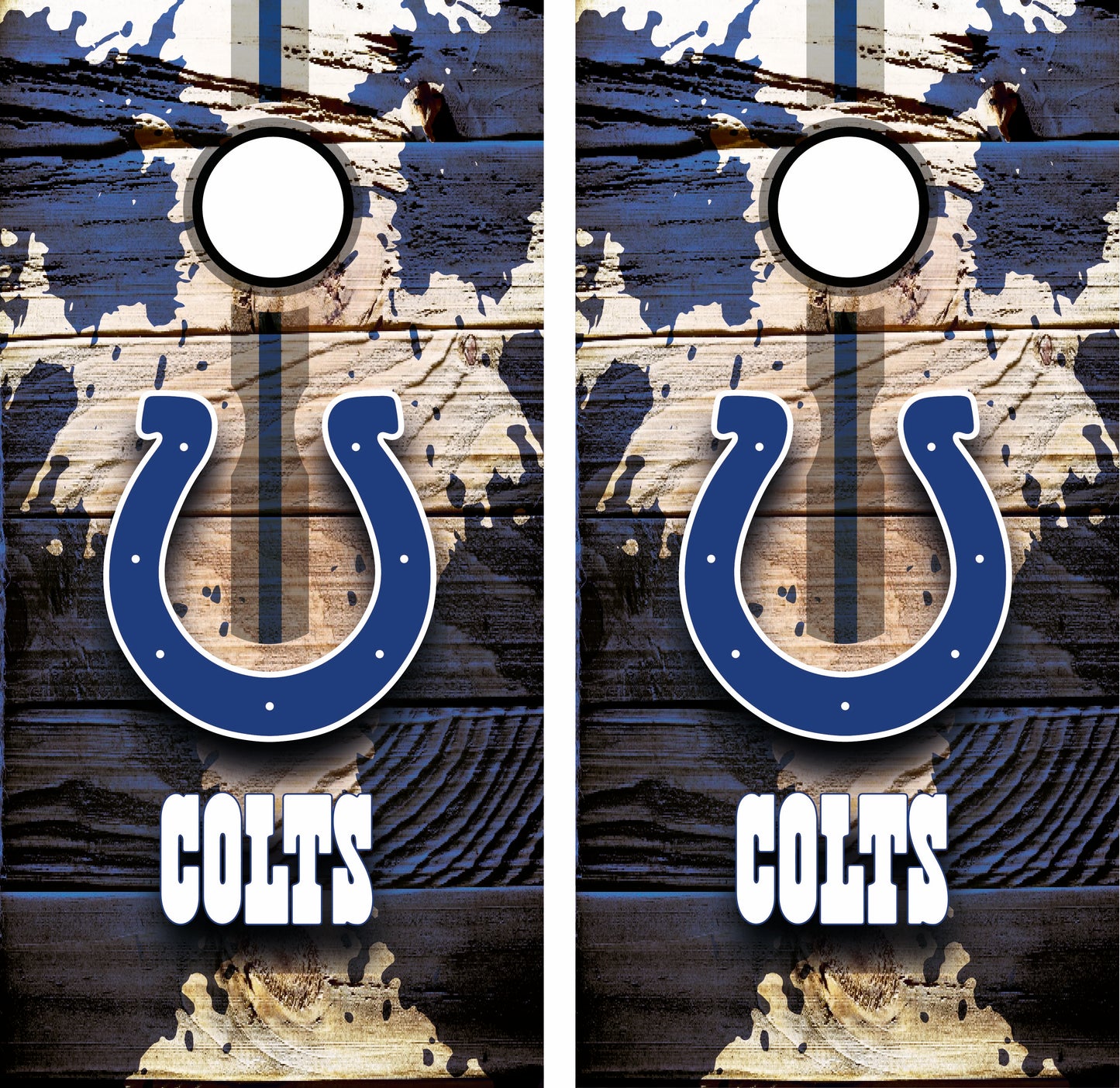Colts Wrap Skin Board Cornhole NFL Sports Vynil Decal Decor