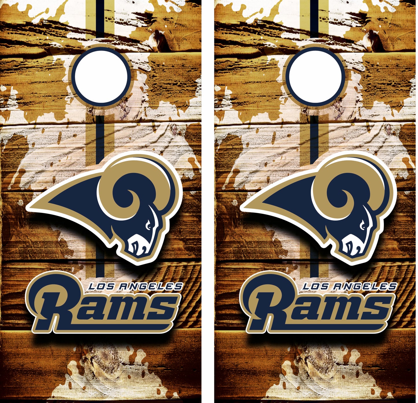 Los Angeles Rams Wrap Skin Board Cornhole NFL Sports Vynil Decal Decor