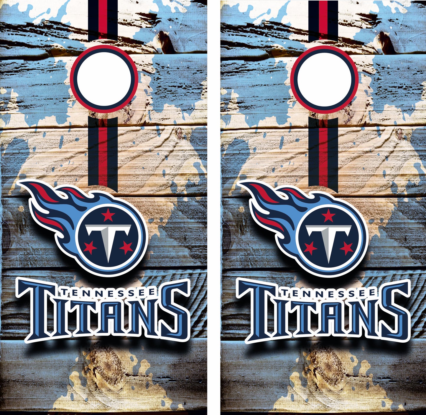 Tennessee Titans Wrap Skin Board Cornhole NFL Sports Vynil Decal Decor